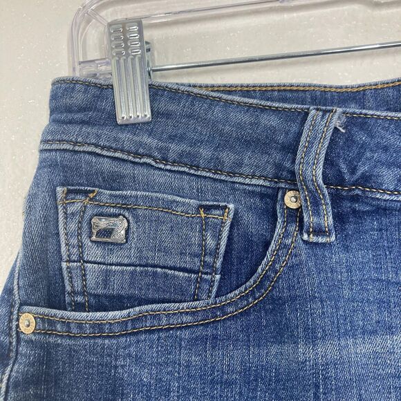 Scotch & Soda Amsterdams Blauw Ralston Shorts Mens 31 Denim Button Fly Stretch - Picture 4 of 16